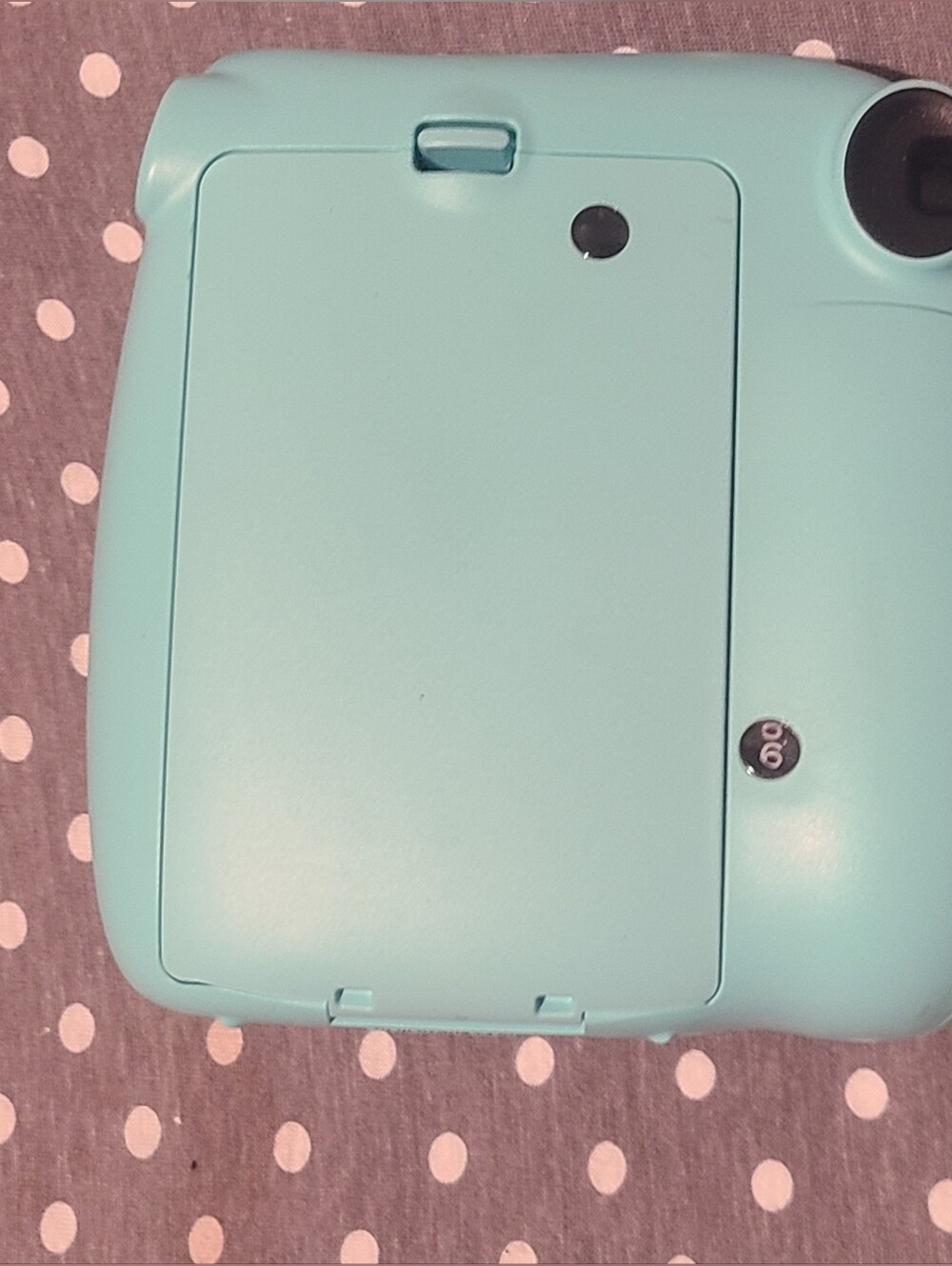 Fujifilm Instax Mini 7+ Instant Camera - Seafoam Green - W/ Strap - Tested Works - Picture 5 of 9